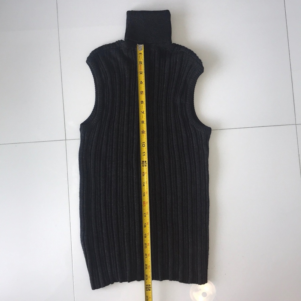 TRANSIT wool sleeveless turtleneck, S